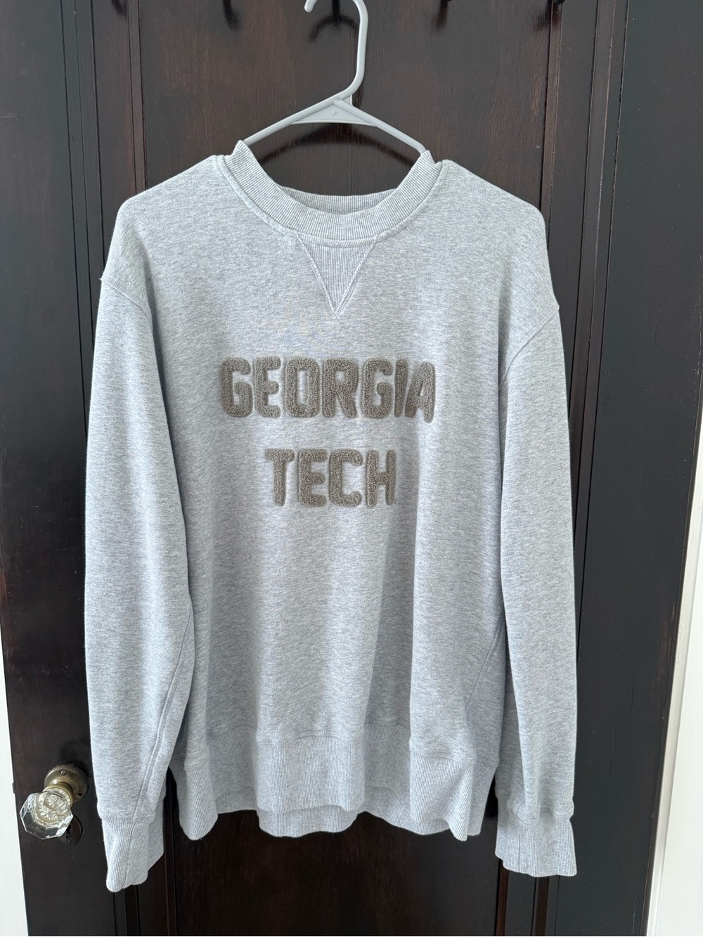 Hillflint- Georgia Tech Gray Crewneck